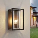 Brienne outdoor wall light aluminium angular