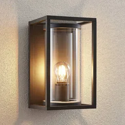 Brienne outdoor wall light aluminium angular