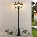 Lindby Clint lamp post, 3-bulb