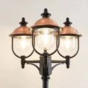 Lindby Clint lamp post, 3-bulb