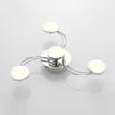 Lindby Dyln LED ceiling light, spiral look, 4-bulb