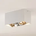 Arcchio Jarle ceiling light, two-bulb white