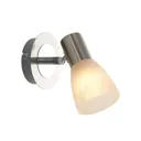 ELC Kamiran LED spot, glass lampshade, one-bulb