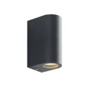 ELC Fijona LED outdoor wall lamp, round, 15 cm