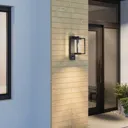 Lucande Ferda sensor outdoor wall lamp, hanging