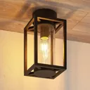 Lucande Ferda ceiling light for outdoors