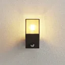 Lucande Keke LED outdoor wall light with sensor