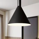 Arcchio Tadej pendant lamp, 4-bulb, black-white
