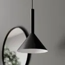 Arcchio Tadej pendant lamp 1-bulb 30cm black-white
