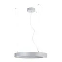 Arcchio Pietro LED hanging light silver 70 cm 45 W