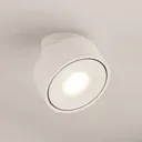 Arcchio Ranka LED ceiling lamp, white, pivotable