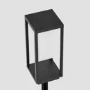 Lucande Eliel LED solar pillar light, 34 cm