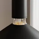 Arcchio Jaika pendant lamp, one-bulb, black