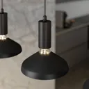 Arcchio Jaika pendant lamp, five-bulb, black