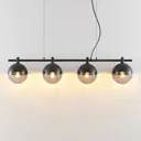 Lucande Dustian hanging light, four-bulb