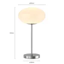 Lindby Sonika table lamp, 53 cm
