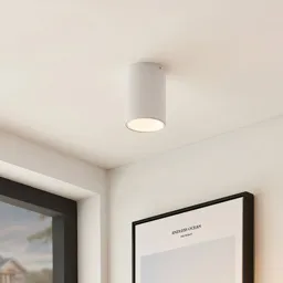 Arcchio Hinka ceiling light, round, 14 cm, white