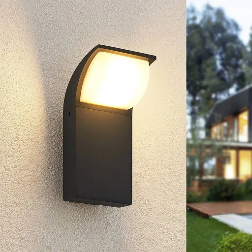 Lucande Tinna LED outdoor wall light