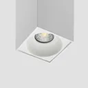 Arcchio Hinka ceiling light, angular 25.4 cm white