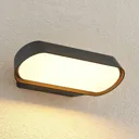 Lucande Badriya LED outdoor wall light width 25 cm