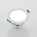 Arcchio Milaine LED recessed light, white dimmable