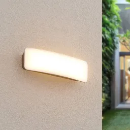 Lucande Lolke LED outdoor wall light