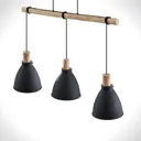Lindby Trebale hanging light, 3-bulb