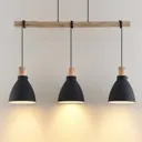 Lindby Trebale hanging light, 3-bulb