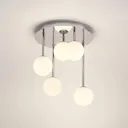Lindby Chrissy ceiling light, 5-bulb, 25 cm