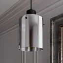 Kourtney hanging light, glass lampshade, 1-bulb