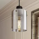 Kourtney hanging light, glass lampshade, 1-bulb