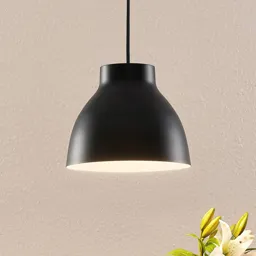 Lindby Mirella pendant lamp in black