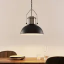 Lindby Freitjof hanging lamp black/matt nickel