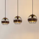 Lindby Kaska pendant light, 3-bulb