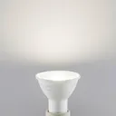 ELC reflector LED bulb GU10 5W 10-pack 4,000K 120°
