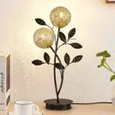 Lucande Evory table lamp, 2-bulb