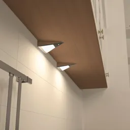 Prios Odia LED under-cabinet light 2-bulb