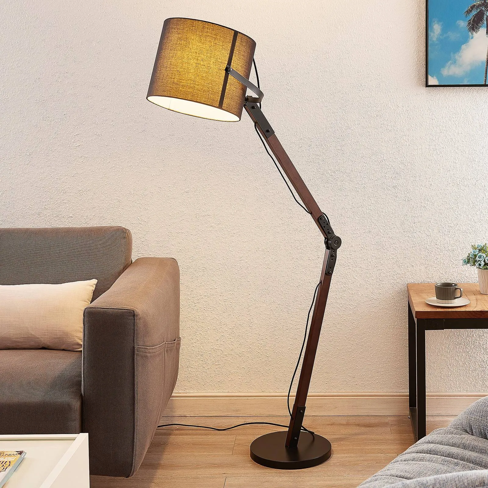 Lindby Alsabet floor lamp