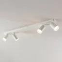 Arcchio Efilius ceiling spotlight, white, 4-bulb
