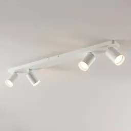 Arcchio Efilius ceiling spotlight, white, 4-bulb