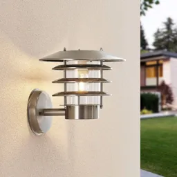 Lindby Dimara solar-powered LED outdoor wall light