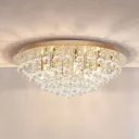 Lindby Gillion ceiling light, eight-bulb