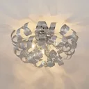 Lindby Omina ceiling light, chrome