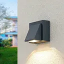 ELC Taloma LED outdoor wall lamp 1-bulb anthracite