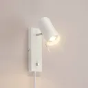 Lindby Georgios LED wall spotlight, white