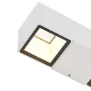 ELC Vanda LED outdoor wall light, white