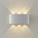 ELC Emirana LED outdoor wall light, white