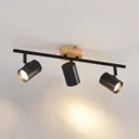 Lindby Xiomara ceiling light, three-bulb