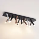 Lucande Stoika LED ceiling light, angular