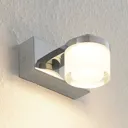 Arcchio Kejan LED wall lamp, IP44, 1-bulb
